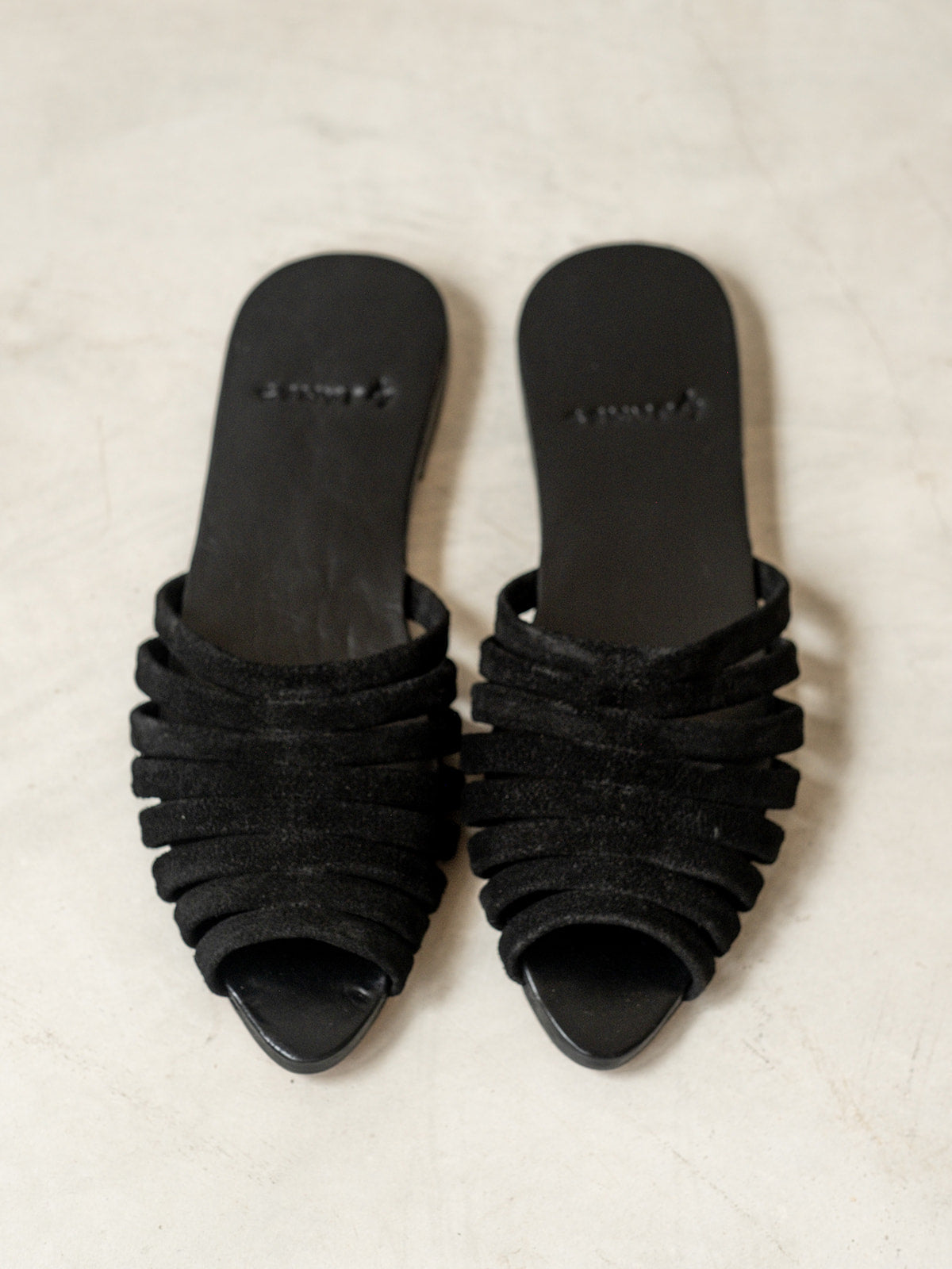 Lynne Sandal - Leather Strappy Pointed Toe Flats | byJAMES