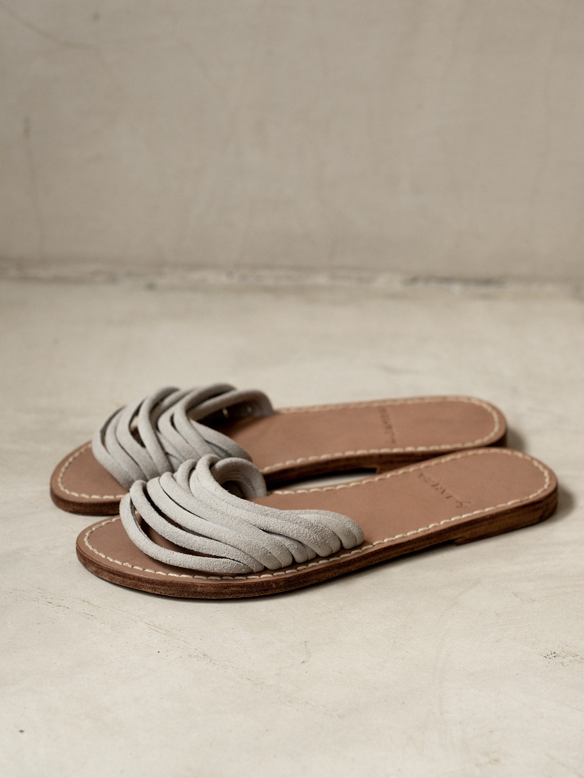 Olivia Sandal Thin Strap Sandals, Multi-Strap Slides byJAMES